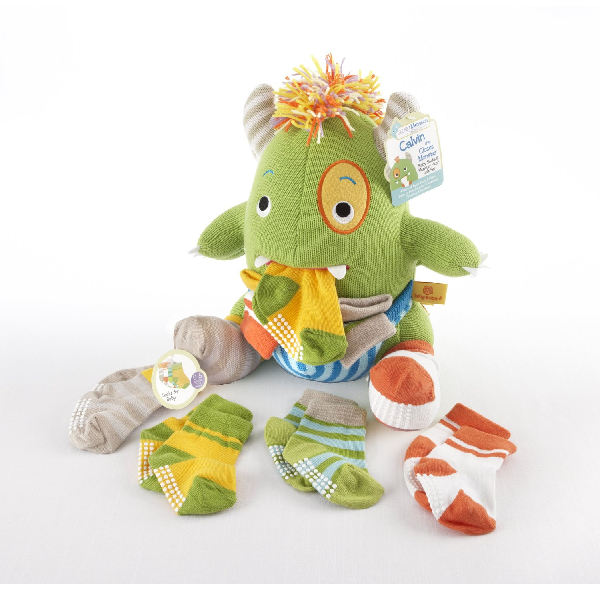 Closet Monster Toy & Socks from Baby Aspen