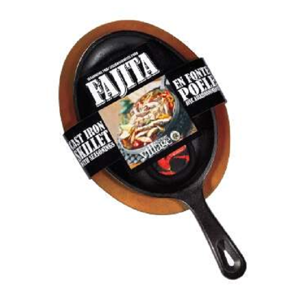 Fajita Cast Iron Skillet