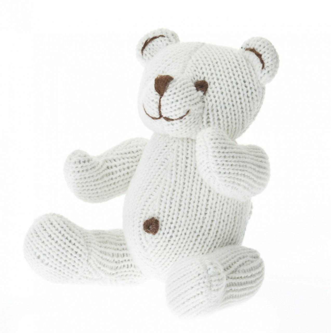 Knit Bear Rattle Teddy Bear Toy
