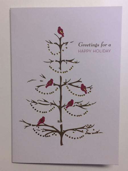 Christmas Tree Holiday Greeting Cards from Mara Mi