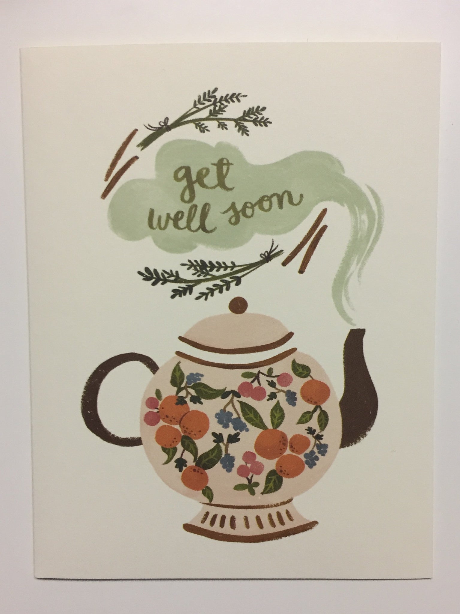 Get Well Soon Card from Quill & Fox Teapot image