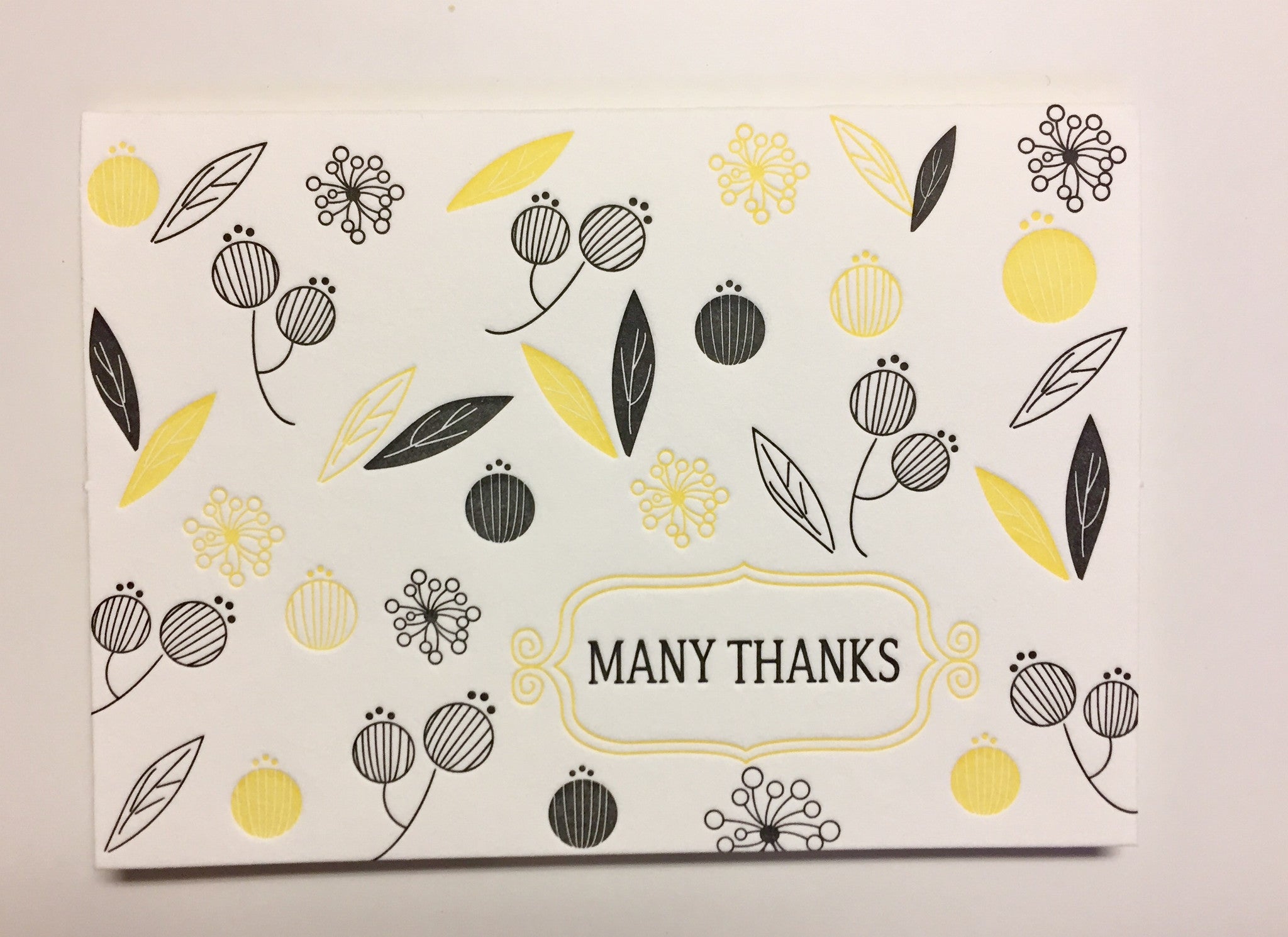 Thank You Cards from That Sky Blue Letterpress Cards
